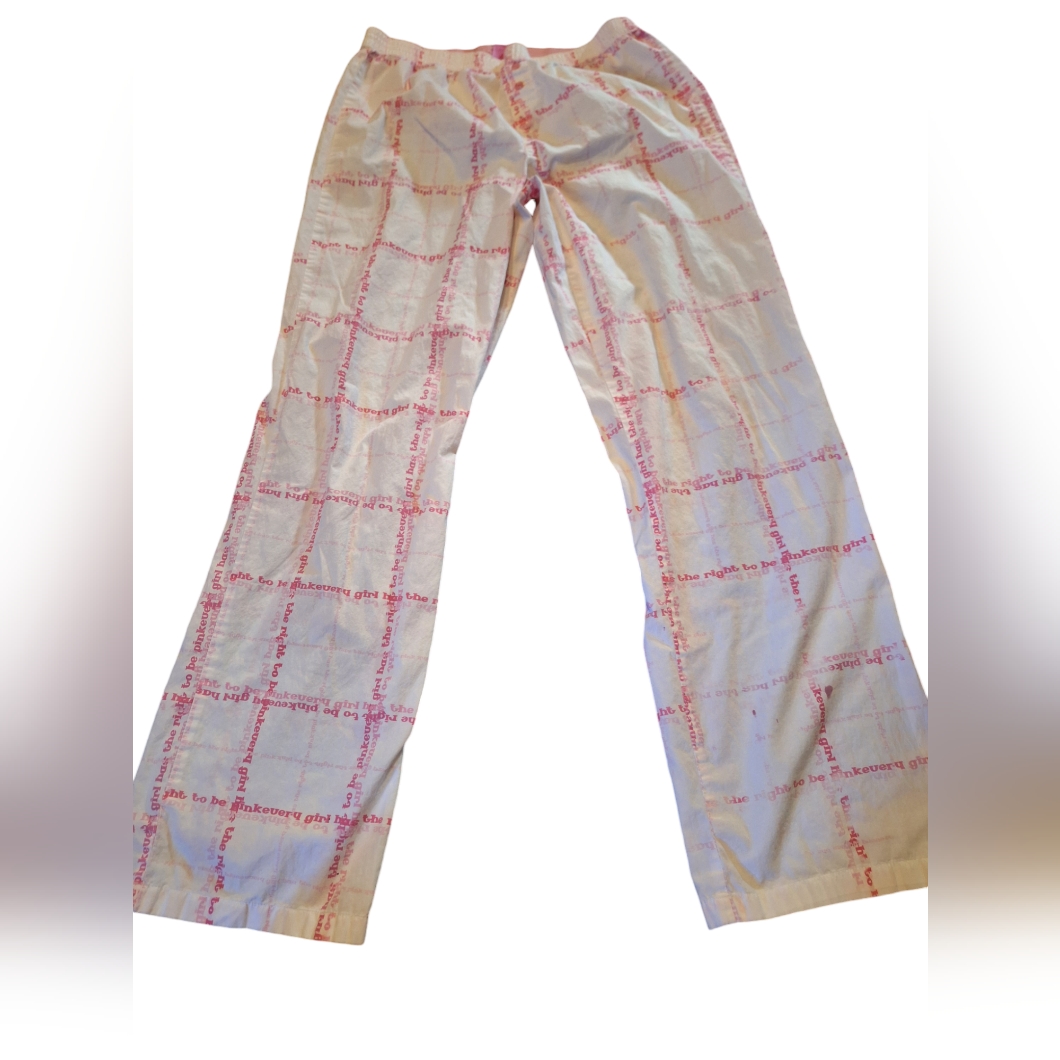 Victoria Secrect Pink Y2k Cotton Lounge Pants